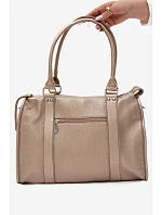 Velká taška z imitace kůže Zlatá model 22220885 - Flora&Co