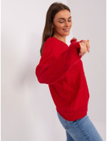 Sweter AT SW 2231.99P czerwony