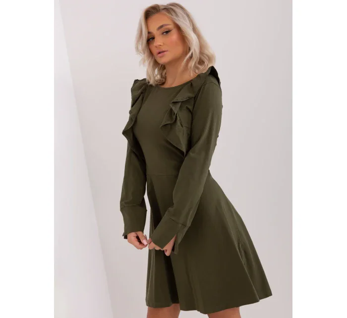 EM SK HW 20 395 šaty.34P khaki EM SK HW 20 395 šaty.34P khaki
