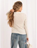 Sweter PM SW SF391.28 jasny beżowy Sweter PM SW SF391.28 jasny beżowy