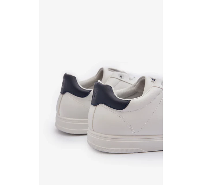 Pánské nízké tenisky Eco Leather Big Star Bílé Pánské nízké tenisky Eco Leather Big Star Bílé