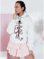 Dámská mikina oversize LOVEWILL šedá FashionStreet BY1468