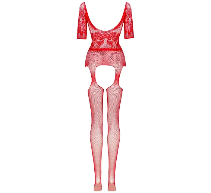 Bodystocking model 19146299 red - Beauty Night Fashion Bodystocking model 19146299 red - Beauty Night Fashion