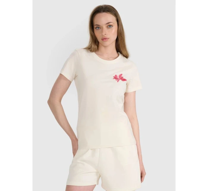 Dámské tričko s potiskem model 21436810 - 4F Dámské tričko s potiskem model 21436810 - 4F