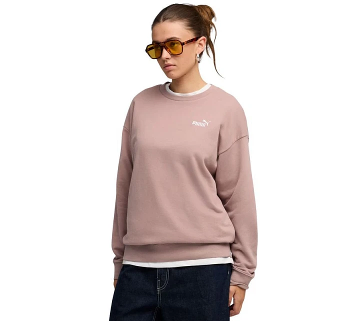 Dámská mikina ESS Small Logo Relaxed Crew pink 88 model 22068656 - Puma Dámská mikina ESS Small Logo Relaxed Crew pink 88 model 22068656 - Puma