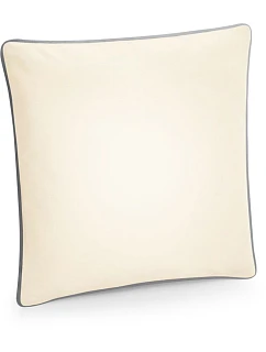 W Fairtrade na polštář s lemováním 50.0 grey model 22518427 - Westford Mill
