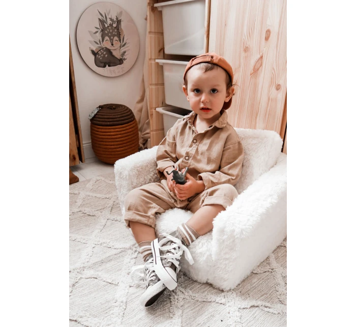 Dětské Vysoké Tenisky Khaki Filemon Dětské Vysoké Tenisky Khaki Filemon