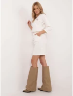Sukienka RV SK A model 21798053 ecru - FPrice Sukienka RV SK A model 21798053 ecru - FPrice
