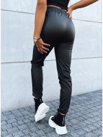 Dámské voskované kalhoty EBONY NIGHT černé Dstreet UY1636