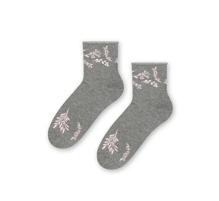 Vzorované netlačící ponožky Steven art.099 35-40