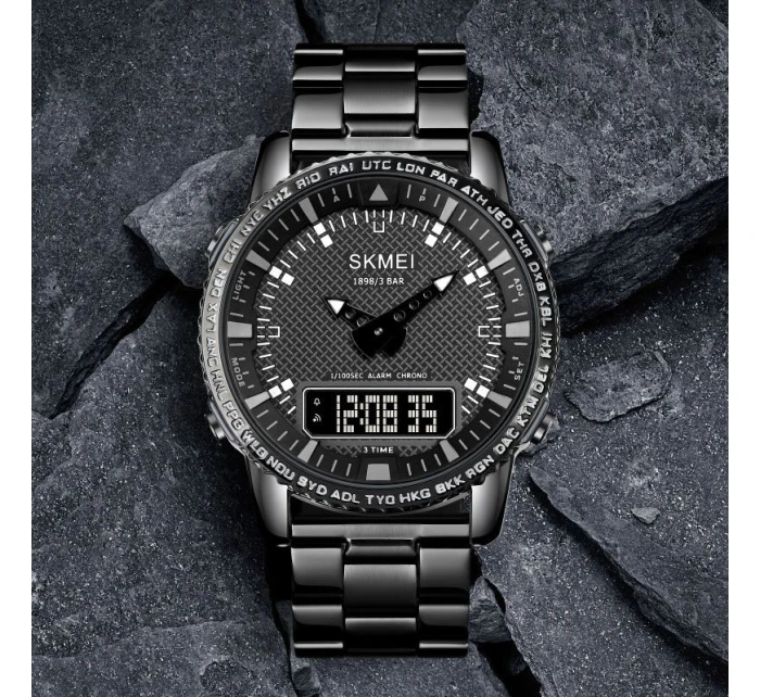 Pánské hodinky Skmei 1898BKBK + BOX Pánské hodinky Skmei 1898BKBK + BOX