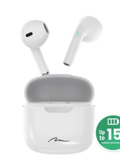 Sluchátka Media tech MT3589W (do uší; Bluetooth; se zabudovaným mikrofonem; černá barva)