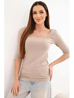 Halenka s kulatým výstřihem fango