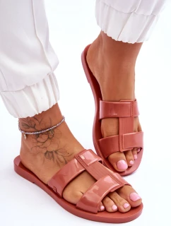 Módní veganské pantofle ZAXY JJ285262 Dusty Pink