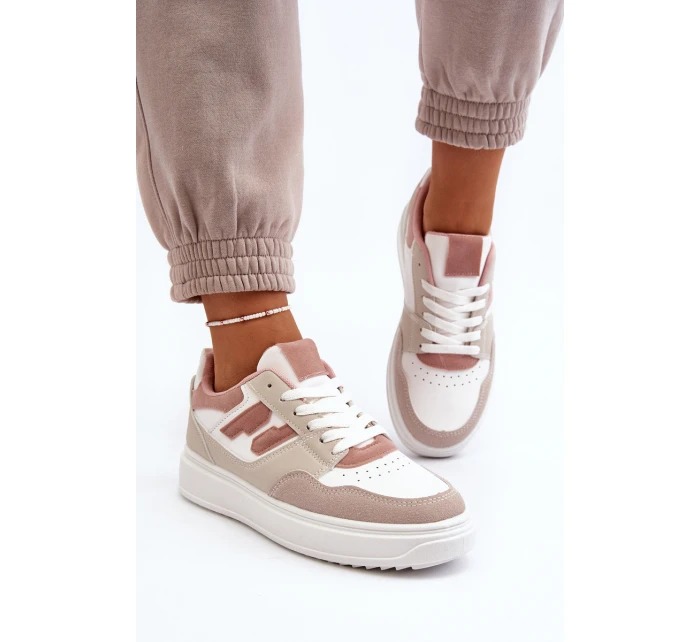 Dámské nízké tenisky béžové model 21651093 - Boto