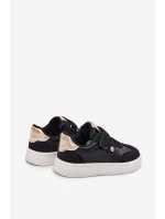 Sportovní Obuv Tenisky Dívčí Na Suchý Zip Černé Zarina Sportovní Obuv Tenisky Dívčí Na Suchý Zip Černé Zarina