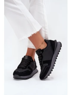 Kožené Dámské Tenisky Big Star model 21705821 HIPOLY SYSTEM Černé - Big Star Shoes