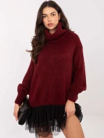 Jumper IN SW 3176.26 bordó