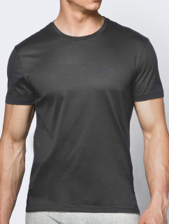 Pánské tričko s krátkým rukávem ATLANTIC - tmavě šedé