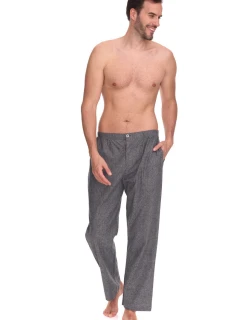 Pánské pyžamové kalhoty 2535 Zeus šedé - L&L