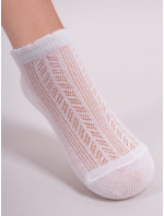 Dívčí a dámské ažurové ponožky YO! SK-0010 23-41