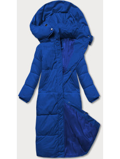 Světle modrá dlouhá dámská zimní bunda (AG3-3031)