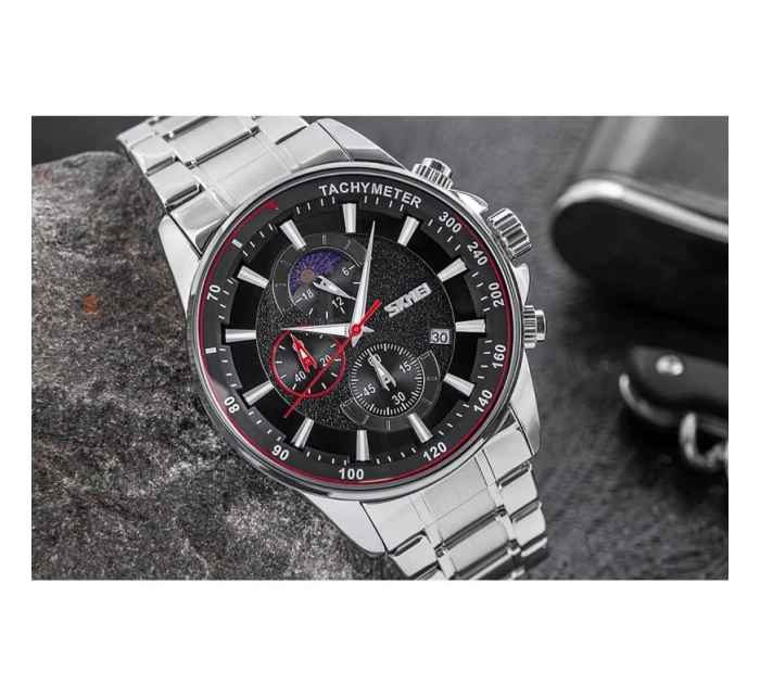 Skmei 9250SIBK Pánské hodinky + BOX Skmei 9250SIBK Pánské hodinky + BOX