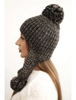 Dámská čepice ušanka Emma K343 mocca Dámská čepice ušanka Emma K343 mocca