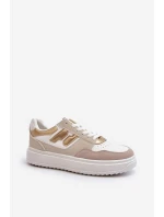 Dámské nízké tenisky béžové model 21651086 - Boto Dámské nízké tenisky béžové model 21651086 - Boto