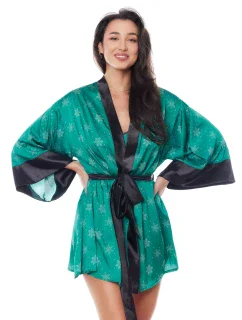 Aster Robe Green negližé - Anais