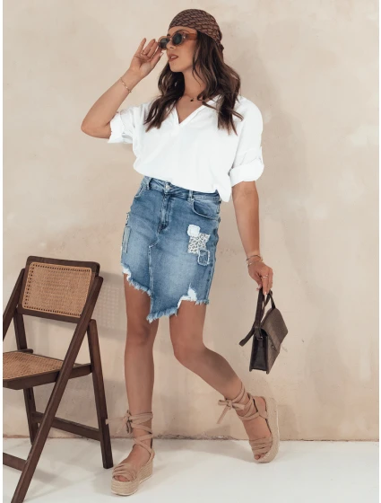 Dámská sukně LOVE modrá Dstreet model 21977976 - FashionStreet