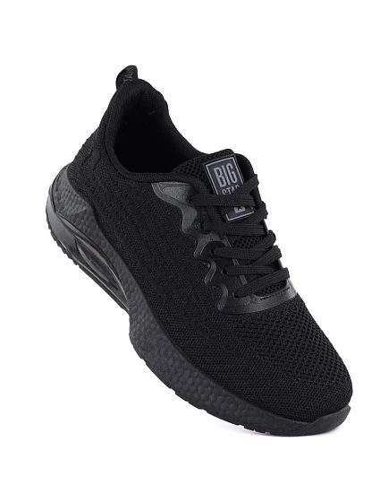 Pánská černá sportovní obuv model 22060609 - Big Star