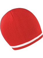 R Pletená čepice s pruhy 28. red/white model 22424896 - Result Headwear R Pletená čepice s pruhy 28. red/white model 22424896 - Result Headwear