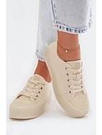 Dámské tenisky na platformě Big Star TT274271 Béžové
