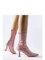 Boty na podpatku model 204740 Solea Boty na podpatku model 204740 Solea