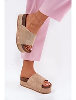 Pantofle model 210774 Step in style Pantofle model 210774 Step in style