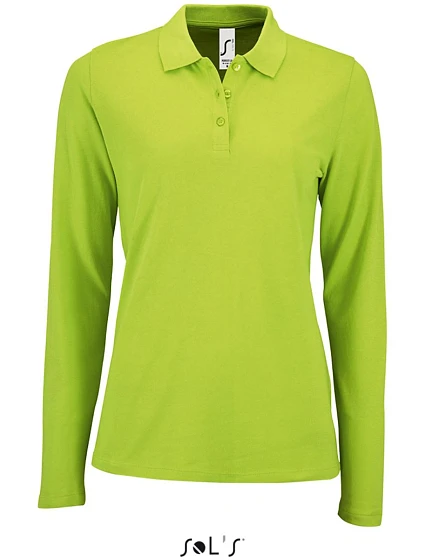 SOL'S Perfect LSL Women Dámské piqué polo s dlouhým rukávem 25.2083 apple green SOL'S Perfect LSL Women Dámské piqué polo s dlouhým rukávem 25.2083 apple green