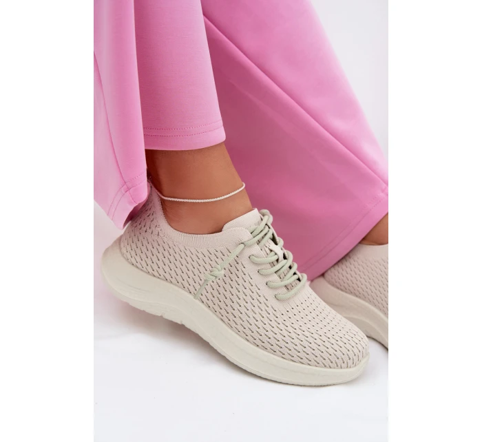 Dámské Sportovní Boty Béžové model 22031712 - EVENTO