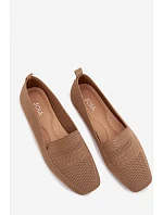 Materiálové dámské světle hnědé model 22102802 - Boto