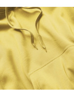 Žlutá dámská tepláková mikina (W02-68)