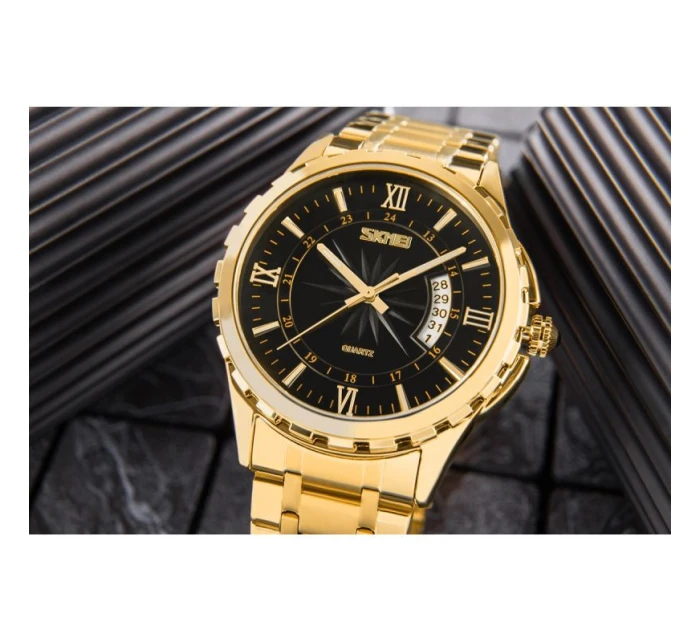 Pánské hodinky Skmei 9069GDBK + BOX Pánské hodinky Skmei 9069GDBK + BOX