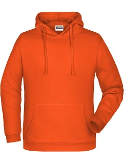 Daiber JN 796 Pánská mikina s kapucí 02.0796 orange