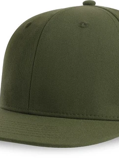 James 6 panelová kšiltovka model 22479149 olive - Atlantis Headwear