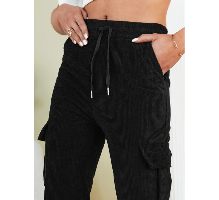 Dámské tepláky FLAYON černé FashionStreet UY2058 Dámské tepláky FLAYON černé FashionStreet UY2058