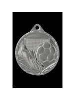 Stříbrná ocelová medaile - Fotbal
