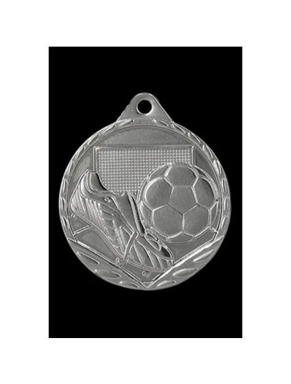 Stříbrná ocelová medaile - Fotbal