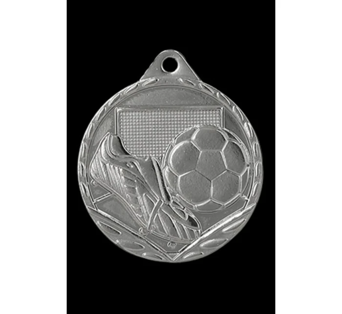 Stříbrná ocelová medaile - Fotbal