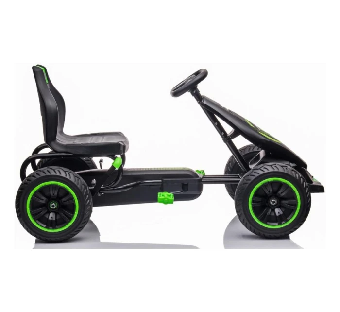 MOTOKÁROVÉ ŠLAPACÍ AUTO ENERO 18 ČERNÉ A ZELENÉ