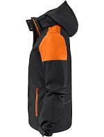 Printer Prime Padded Softshell Women Dámská zimní softshellová bunda 61.1072 black/orange