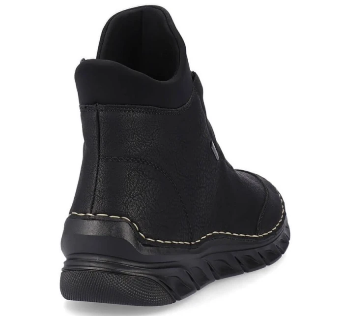 Dámské černé zateplené boty model 21904592 - Rieker